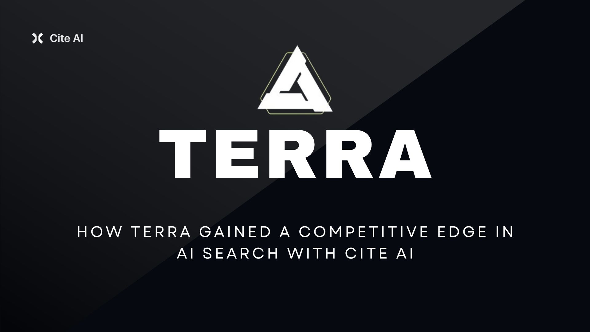 How Terra Gained a Competitive Edge in AI Search with Cite AI