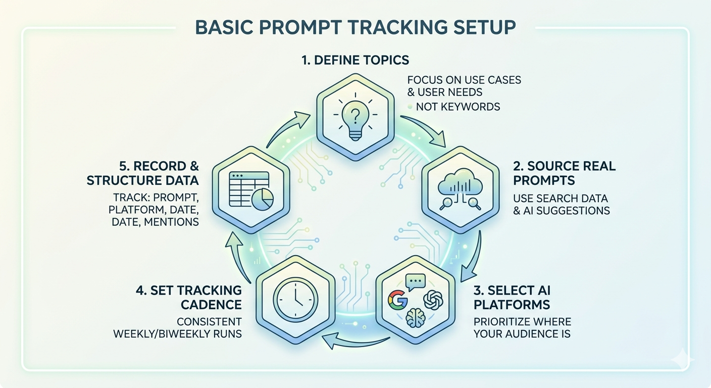Prompt Tracking for Marketers | AI Visibility Guide