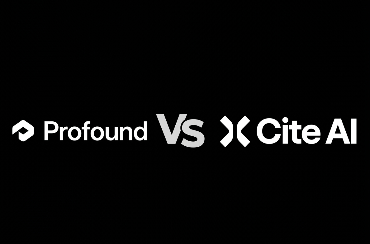Cite AI vs Profound: which platform fits your team?